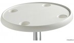 Table rond blanc 610 mm 