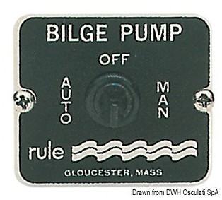 Interrupteur RULE  pour pompe de fond de cale