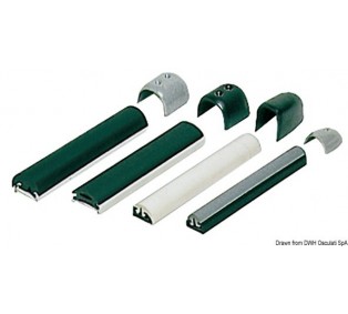 Profils en plastique rigide en « duralene » avec jonc en PVC flexible