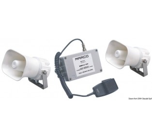 Avertisseur-sifflet électronique multifonction MARCO avec signaux codifiables