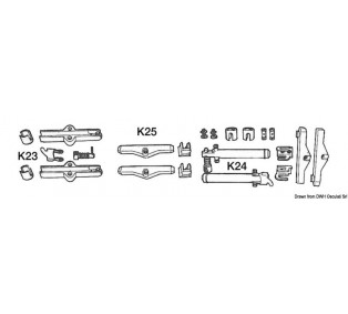 Kit pour adapter les câbles K23, K24, K25
