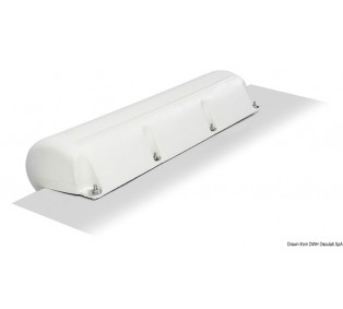 Défense en PVC blanc gonflable pour ponton