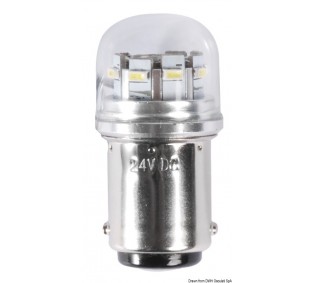 Ampoule à LED SMD culot BA15D pour spots avec protection verre LED