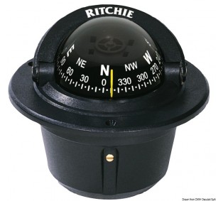 Compas RITCHIE Explorer 2" 3-4 (70 mm) avec compensateurs et éclairage