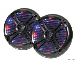 Haut-parleurs deux voies  avec LED multicolor programmables