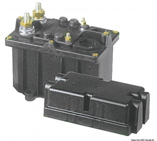 Coupe-batterie automatique unipolaire   (télérupteur général de courant avec alimentation séparée de la bobine)